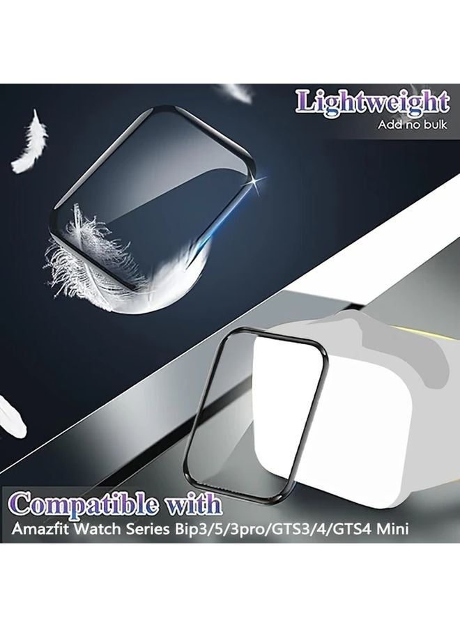 2Pcs HD Clear 3D Curved Screen Protector For Amazfit Bip 5 Bip 3 GTR2E GTS 3 4 - Image 5